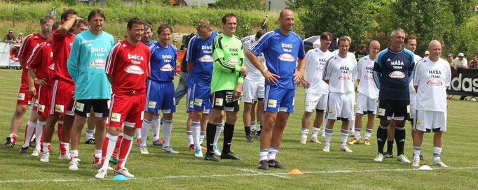 Fotbalové narozeniny v Lipencích: Koller a Jarošík