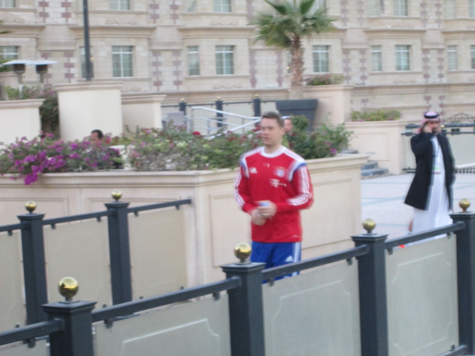 Fotbalisté Bayernu Mnichov příprava v Kataru