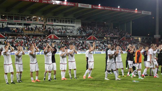 Admira Wacker - AC Sparta Praha, první zápas 3. předkola Evropské ligy