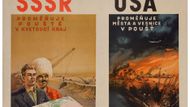 S. SAKHAROV a K. KUZGINOV: SSSR proměňuje pouště v kvetoucí kraj, USA proměňuje města a vesnice v poušť, 1950 – 1953