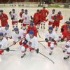 Sraz hokejové reprezentace před MS 2014