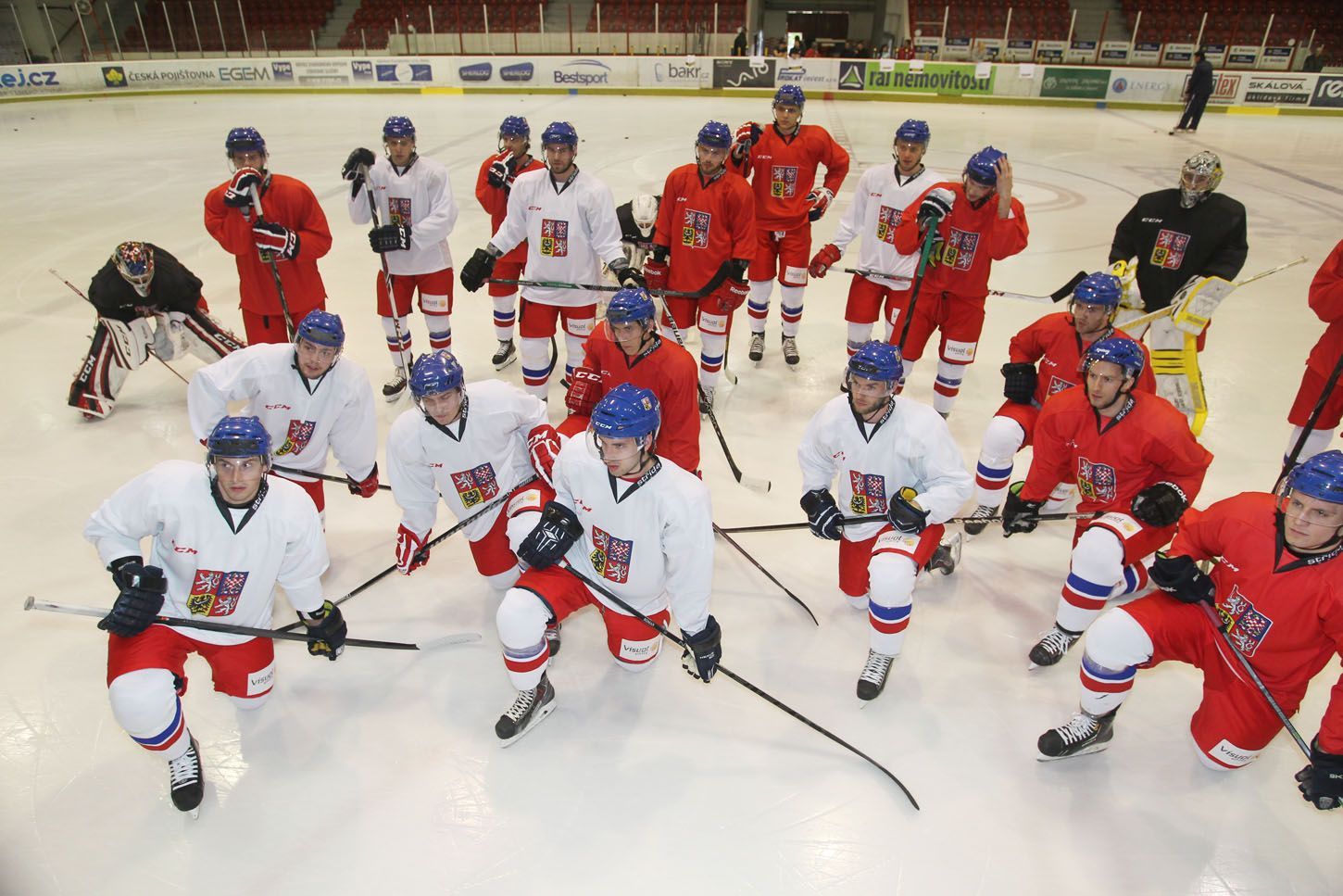 Sraz hokejové reprezentace před MS 2014