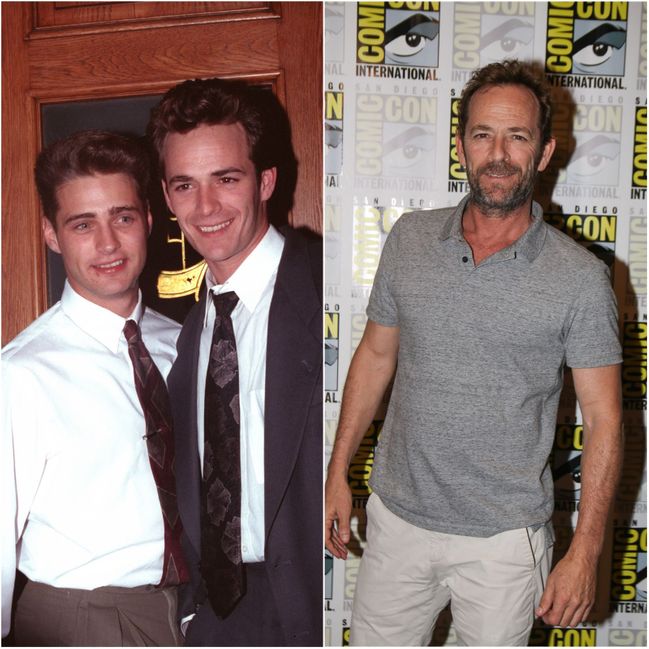 Luke Perry alias Dylan McKay