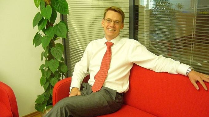 Arjan van den Berkmortel, generální ředitel banky HSBC v ČR