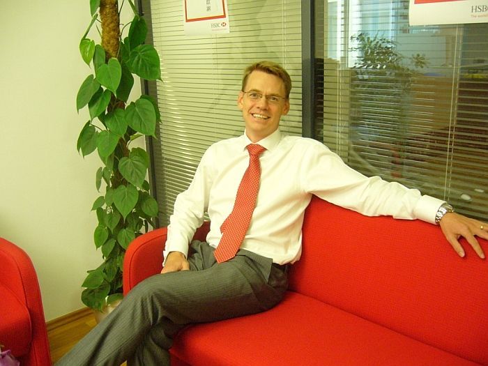 Arjan van den Berkmortel, šéf HSBC v ČR