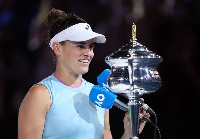 Jennifer Bradyová po finále Australian Open 2021