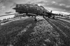 FOTO Výstava Stíny paměti ukazuje vraky vojenských letadel