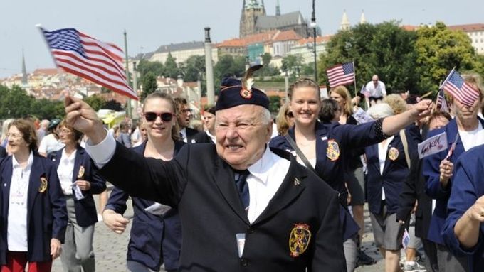 Do Prahy se sjeli Sokolové z celého světa.