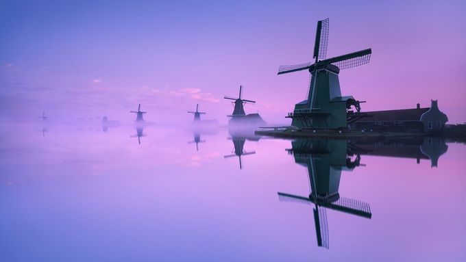 Holandsko pohledem fotografa: Až neuvěřitelně fotogenická rovina