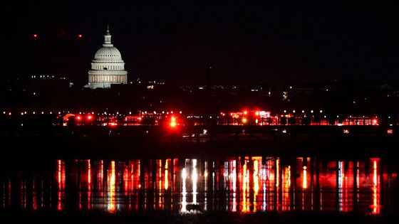 Washington - pád letadla