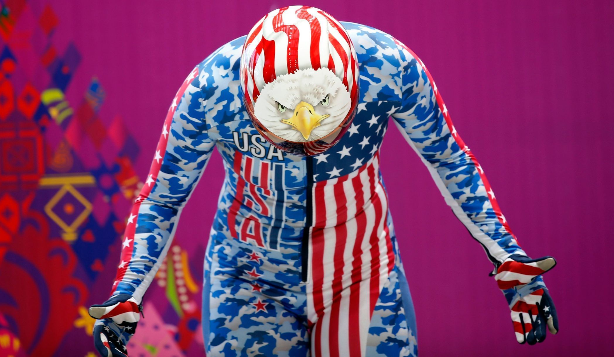 Soči 2014, skeleton: Katie Uhlaenderová, USA