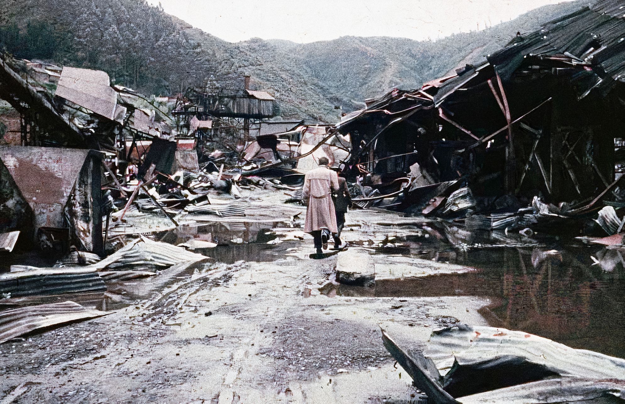 Jednorázové užití / Fotogalerie / Před 60 lety postihlo Chile nejsilnější zemětřesení v historii lidstva / NARA