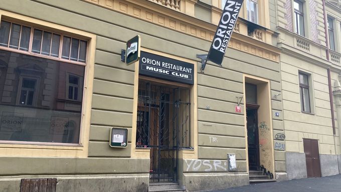 Klub Orion na Žižkově.