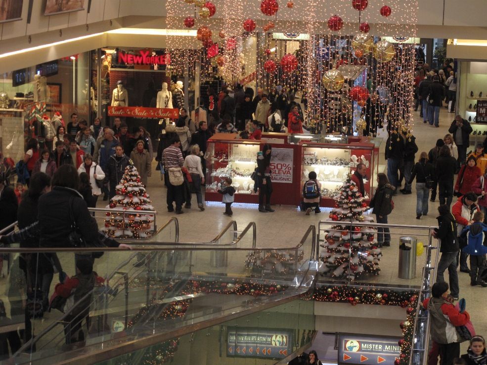Vánoční nákupy 2010
