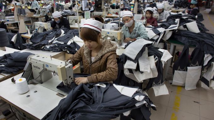 Výroba oblečení ve Vietnamu