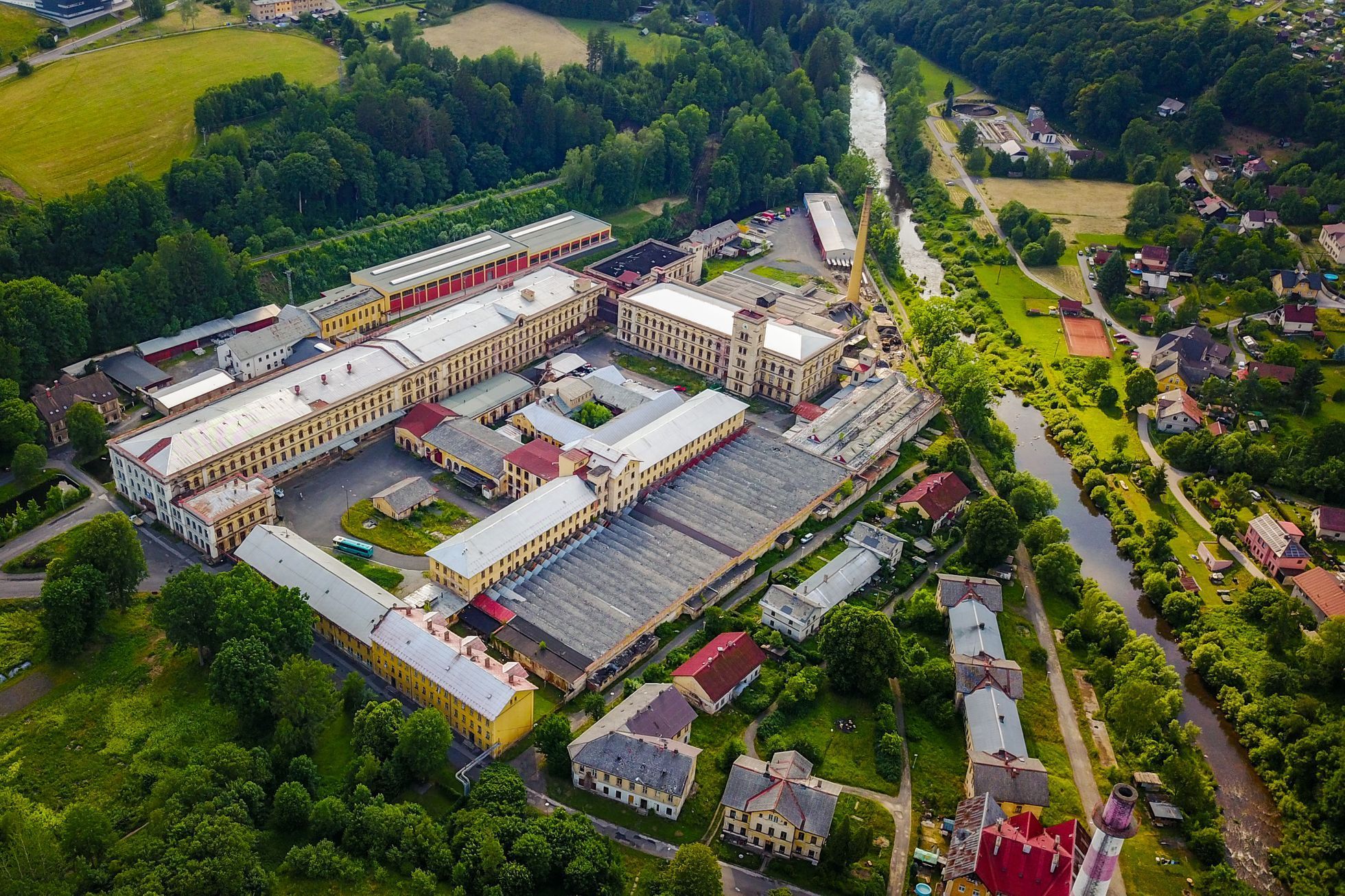 rekonstrukce, fabrika,  Fabrika 1861, přádelna, Semily, přestavba