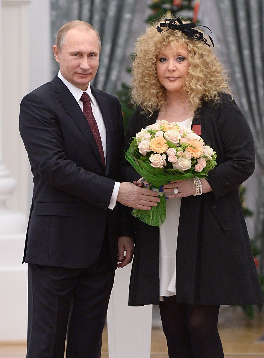 Alla Pugačovová, Vladimir Putin, 2014