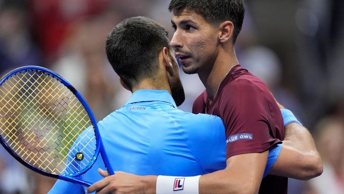 Sestřih zápasu mezi Novakem Djokovičem a Alexeiem Popyrinem na US Open.