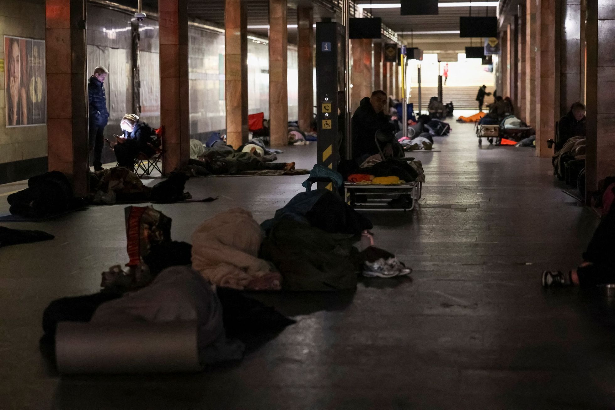 Noční ruský úder na Kyjev