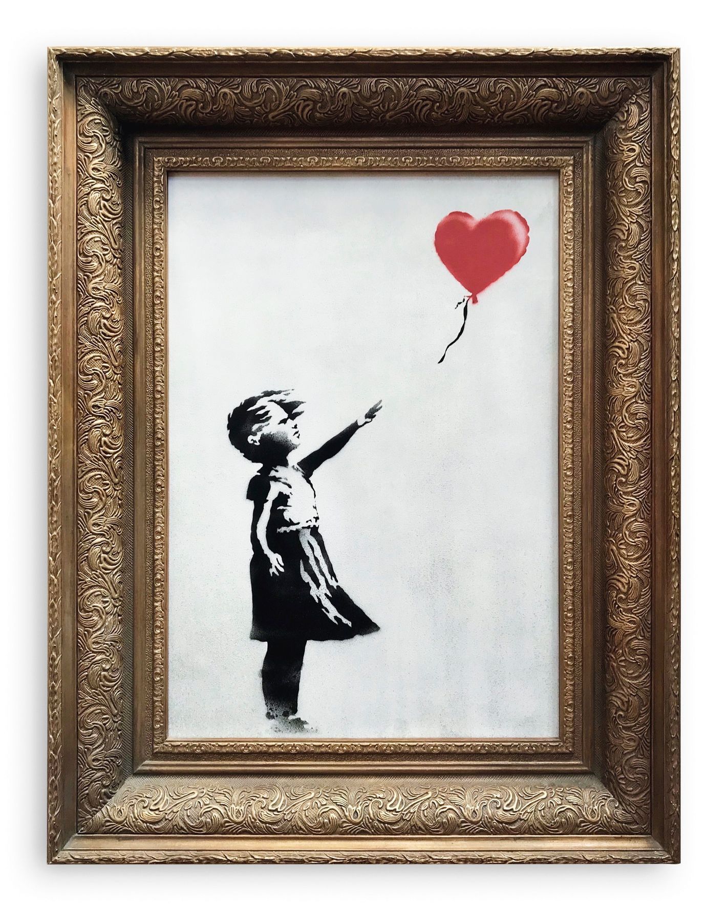 Banksy: Dívka s balonem