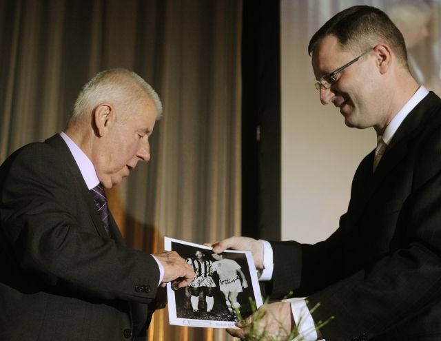 Josef Masopust (80) a Jiří Hora