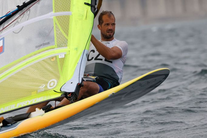 Windsurfař Karel Lavický na OH 2020