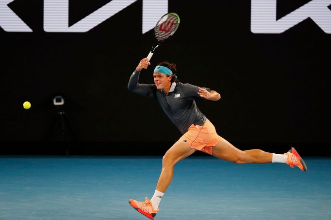 Australian Open 2021, osmifinále (Milos Raonic)