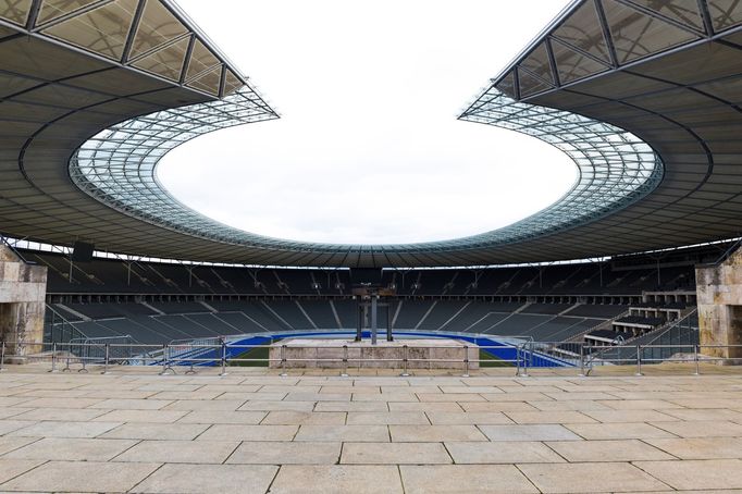 Hitlerův olympijský stadion v Berlíně