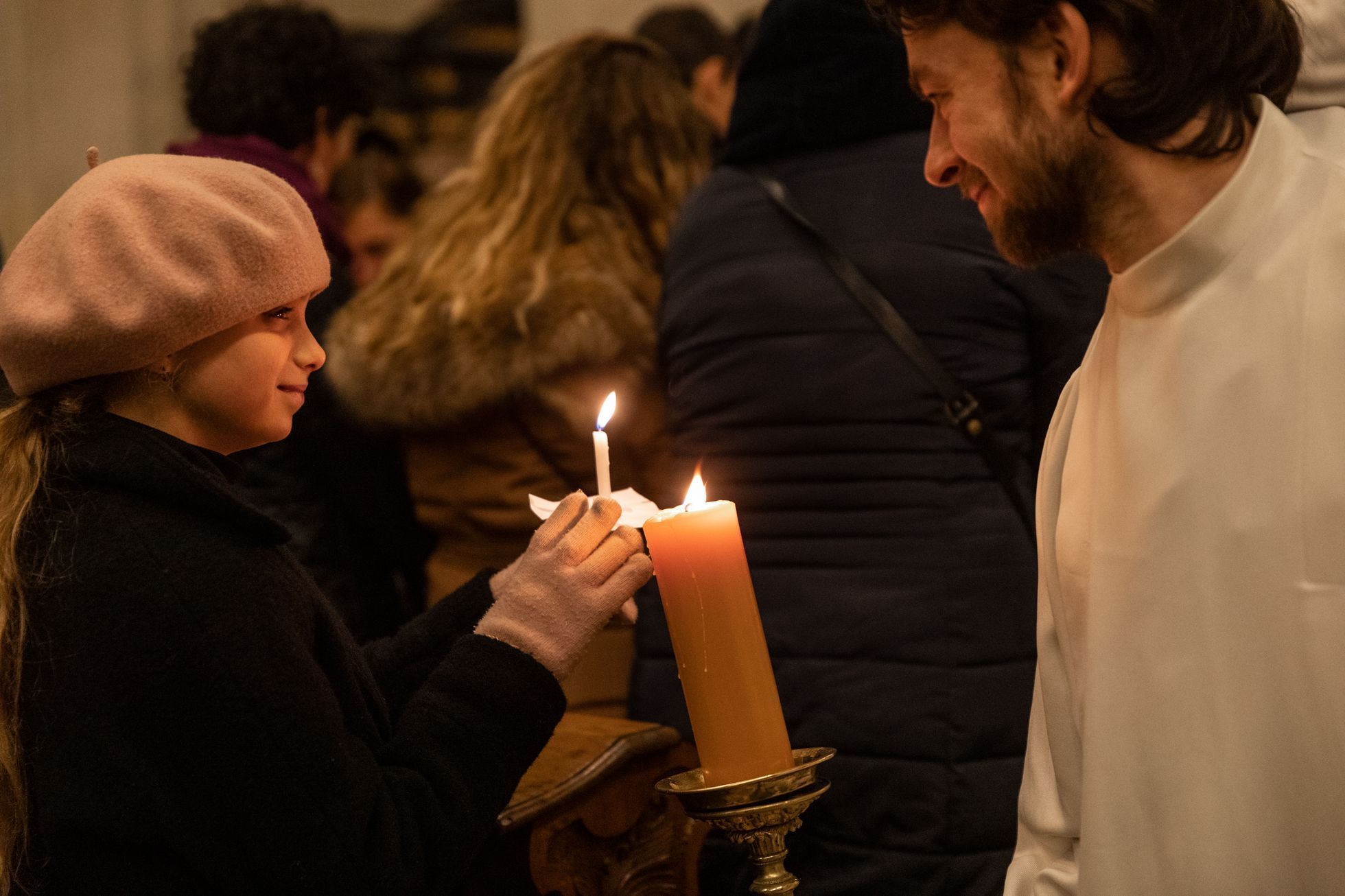 Velikonoční vigilie v kostele U nejsvětějšího Salvátora v Praze