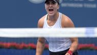 Kanadská tenistka Bianca Andreescuová ve vítězném semifinále turnaje v Torontu