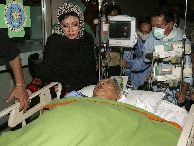 Suharto v nemocnici
