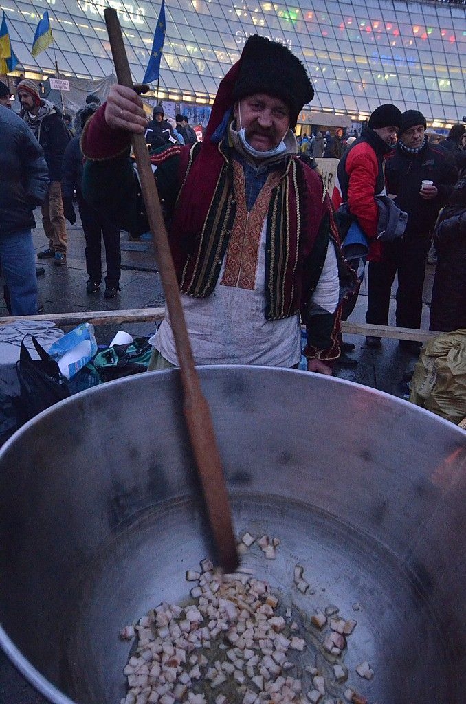 Demonstrace v Kyjevě