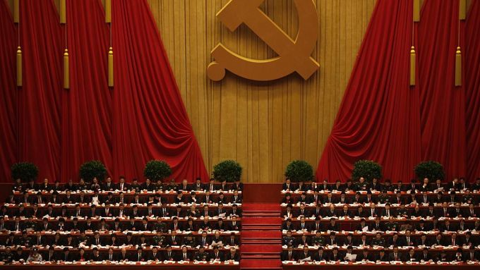 Sjezd komunistické strany v Číně.