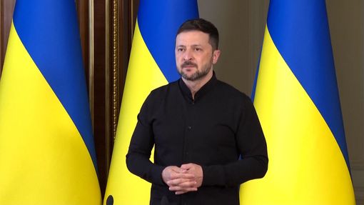 Ukrajinský prezident Volodymyr Zelenskyj