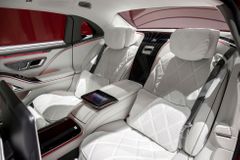 Zadní sedadla v novém Mercedesu-Maybach třídy S.