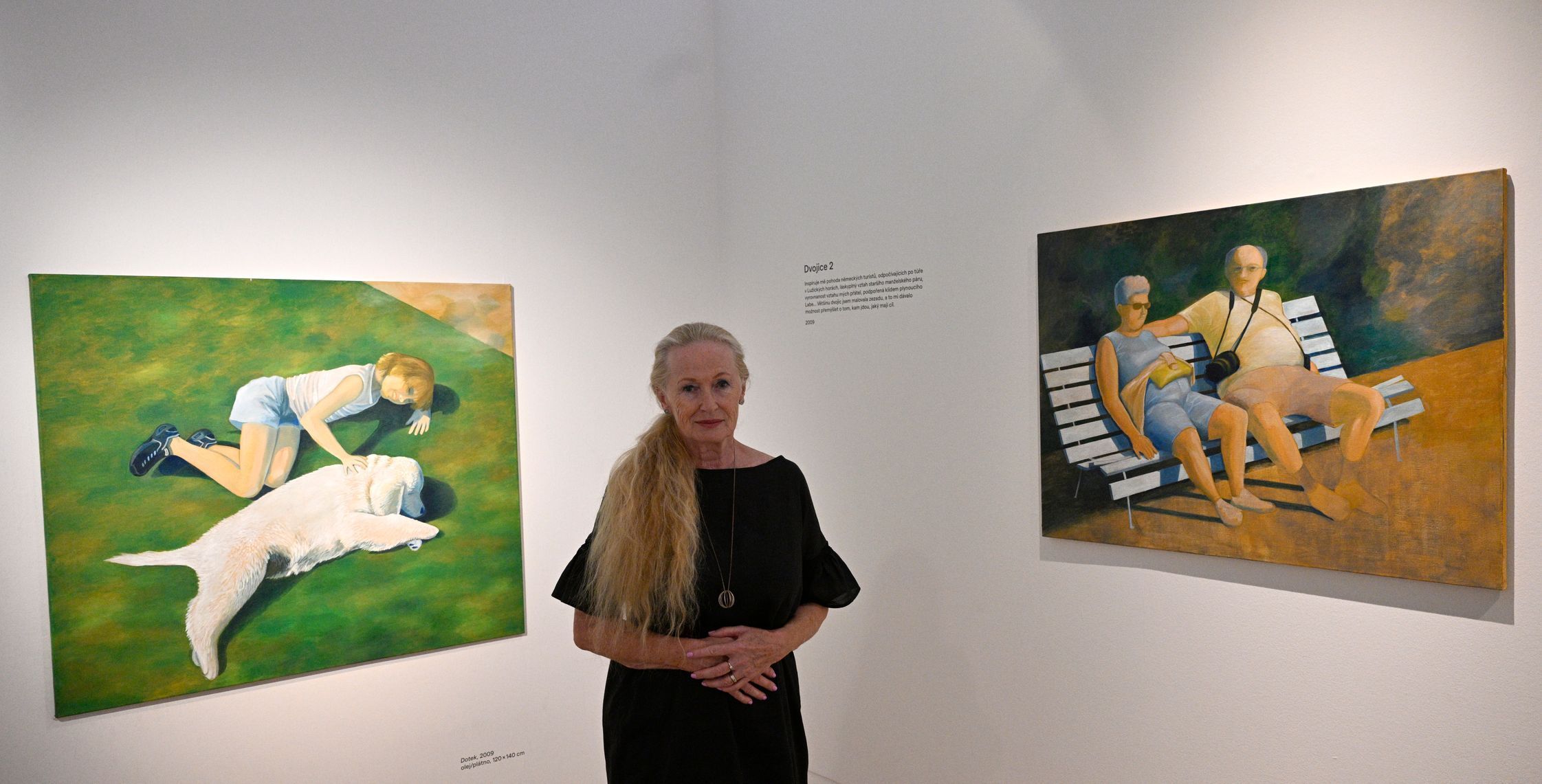 Zdena Šafka, Galerie Villa Pellé, 2023