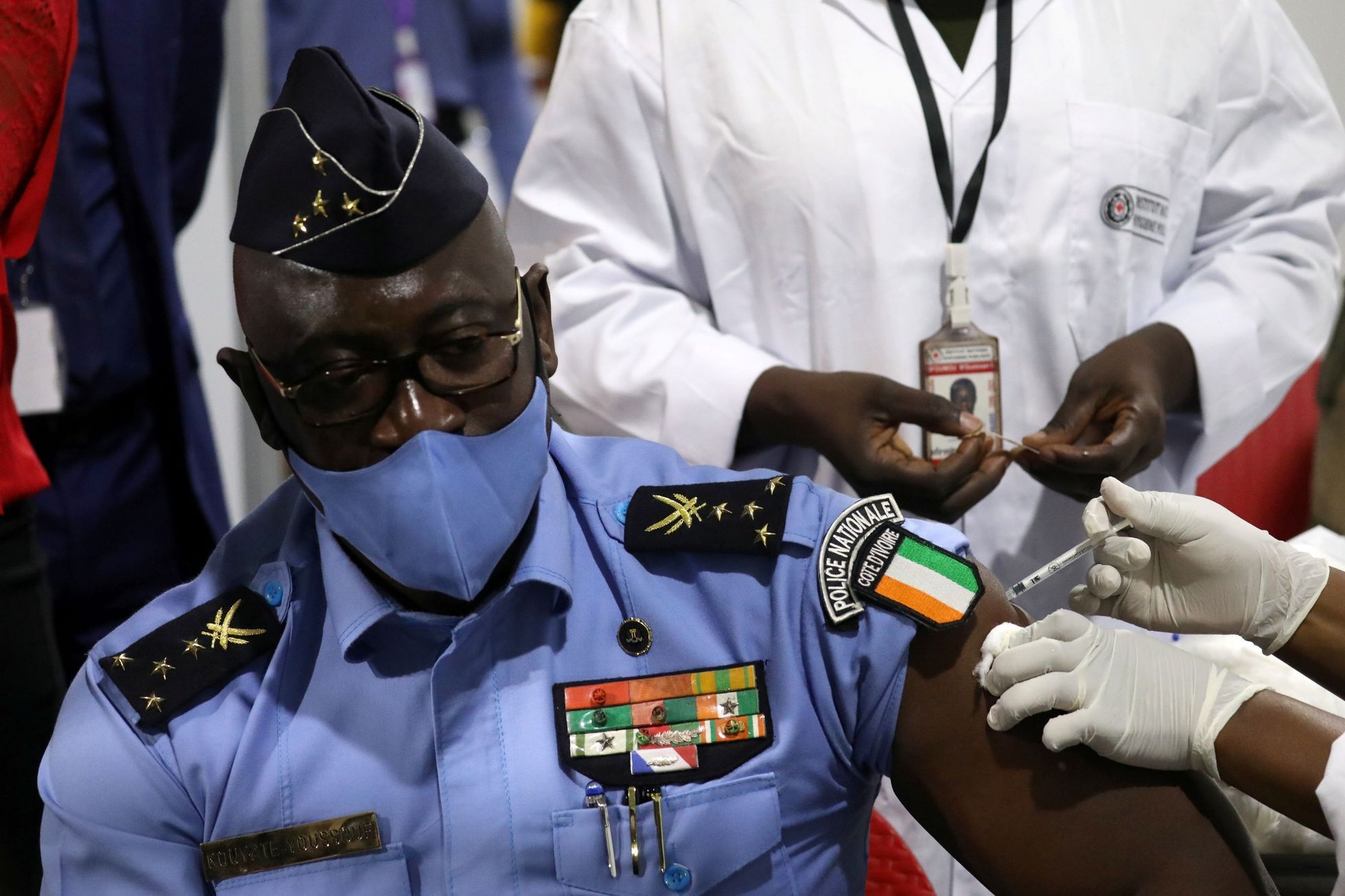 Očkování na Pobřeží Slonoviny