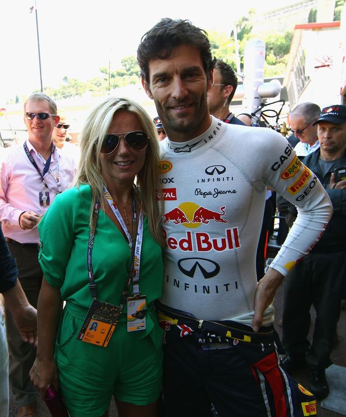 Formule 1, VC Monaka: Geri Halliwellová a Mark Webber