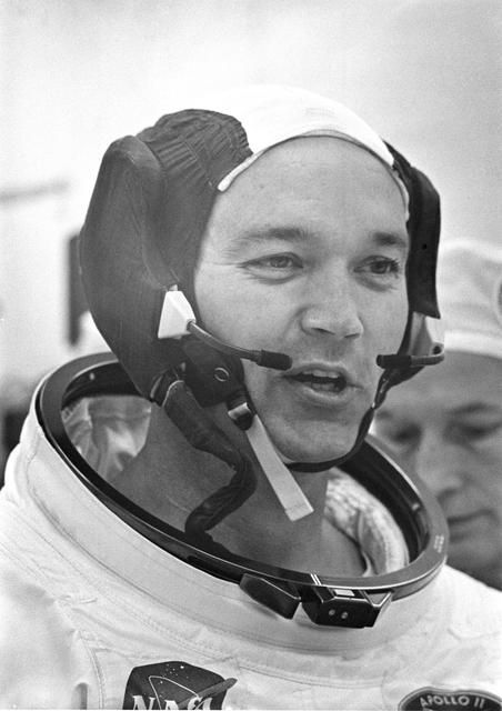Astronaut Michael Collins, Apollo 11