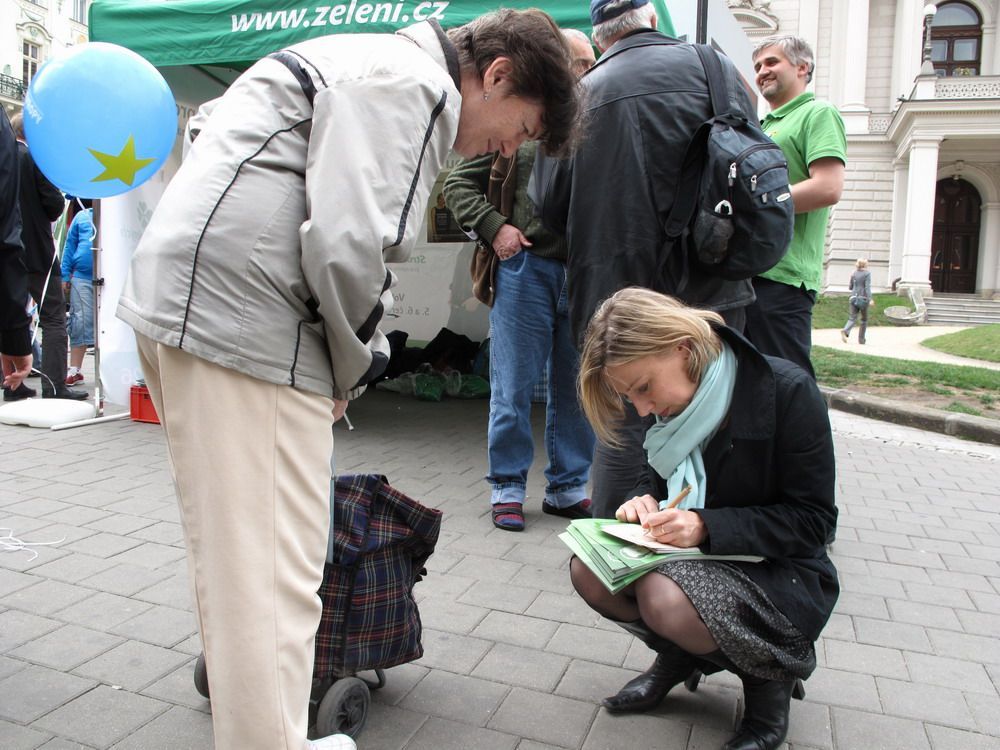 zelená kampaň v Brně
