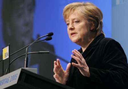 Nová německá kancléřka Angela Merkelová