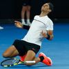 Rafael Nadal slaví postup do finále Australian Open 2017