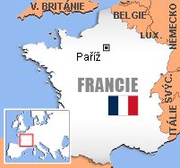 Mapa - Francie