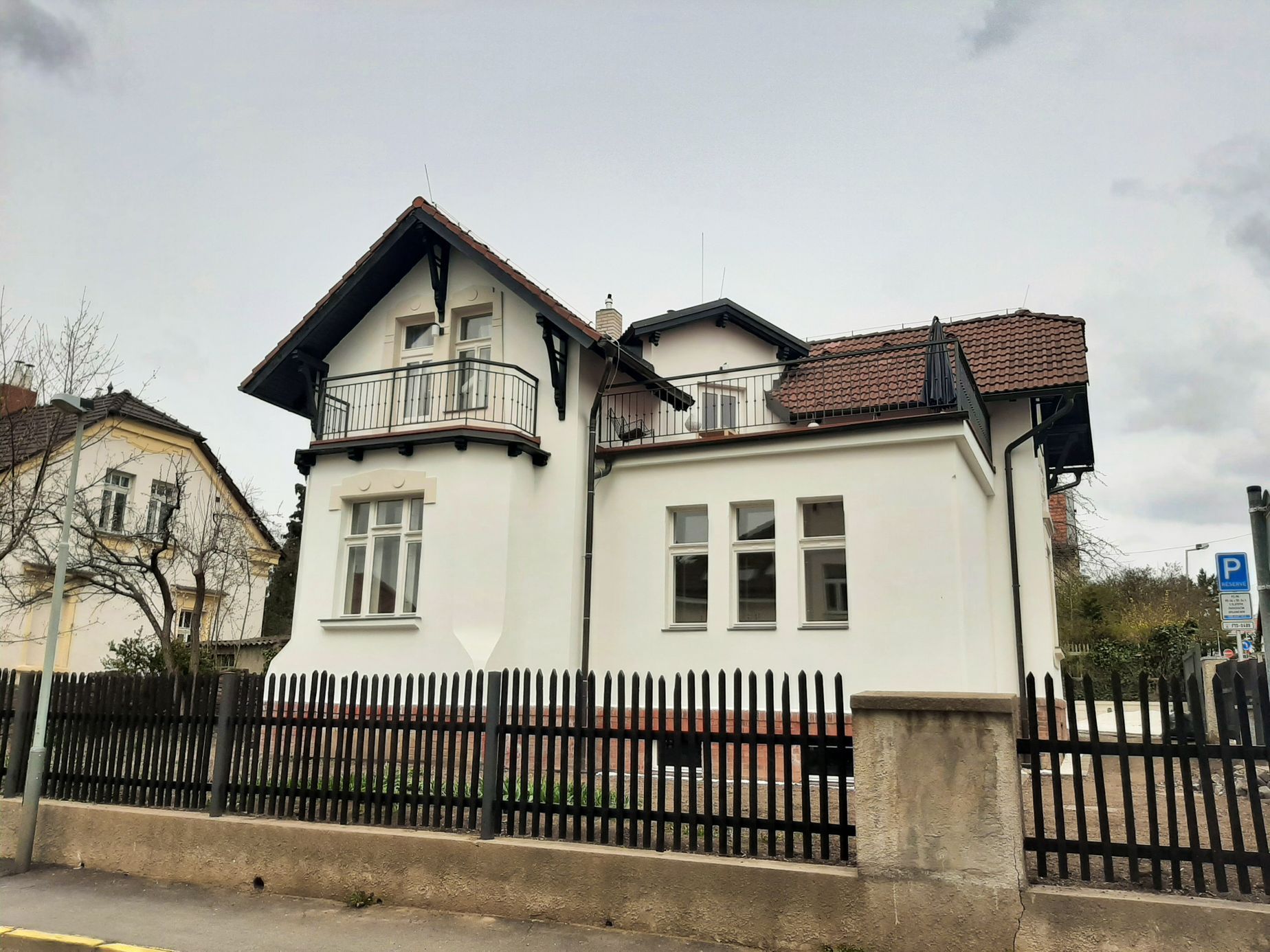 Strašnice, vilová čtvrť