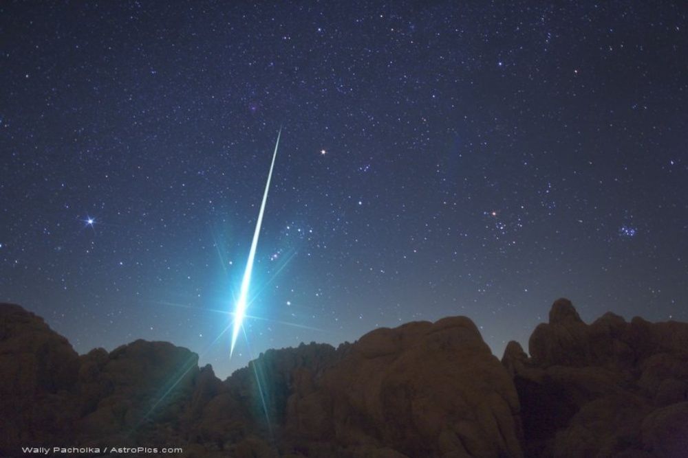 Meteor, meteorický roj, Geminidy, bolid