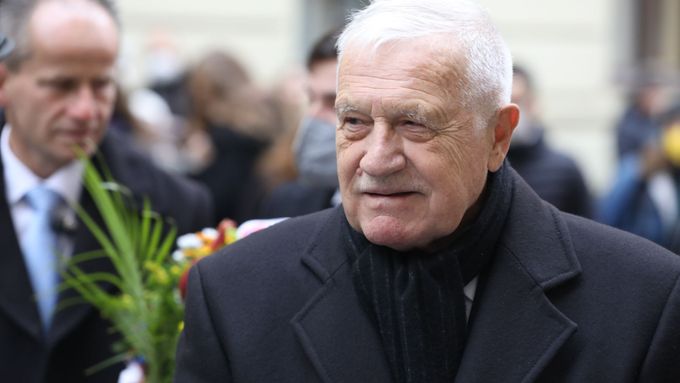 Bývalý český prezident Václav Klaus.