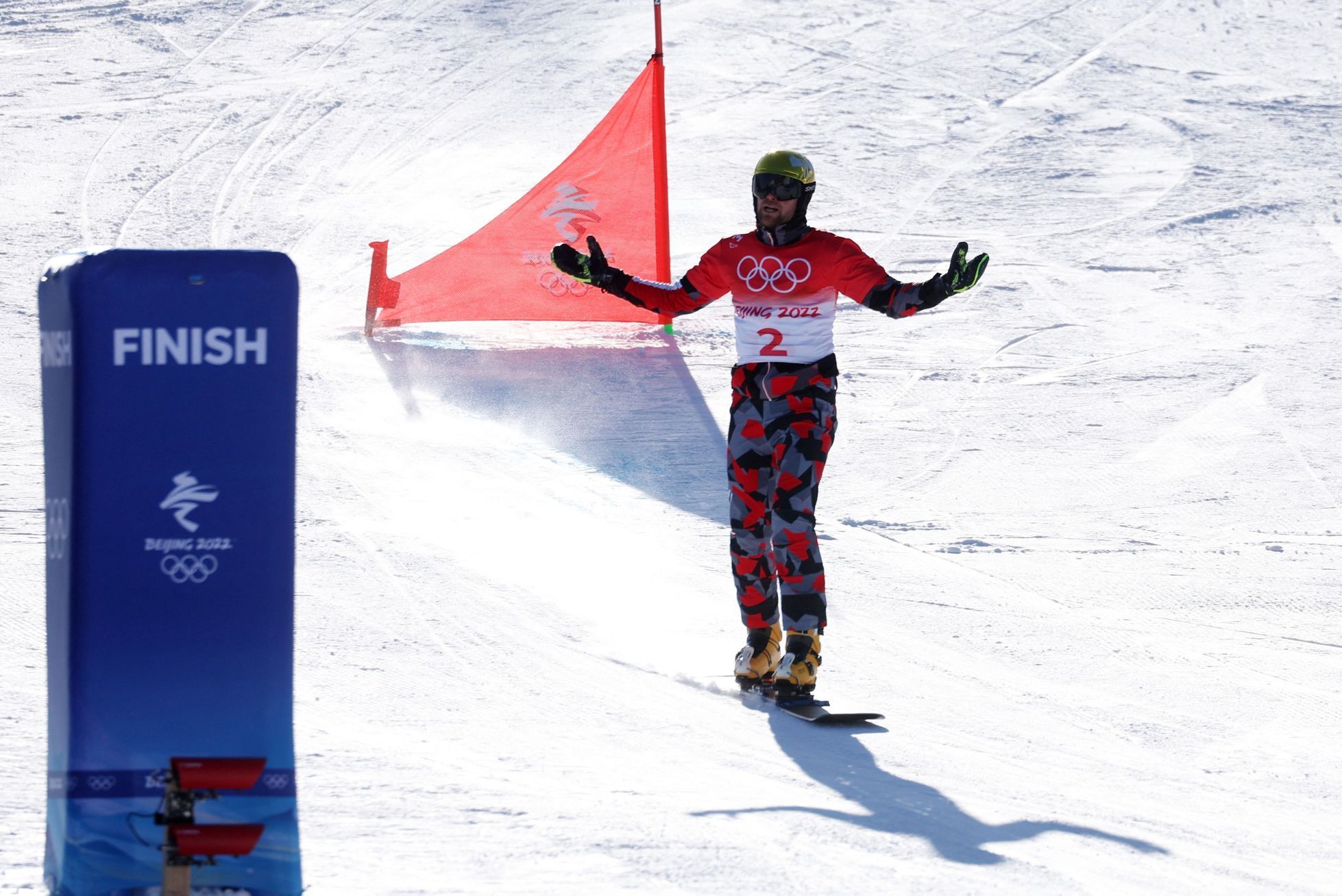 Olympijský šampion v paralelním slalomu mužů Benjamin Karl