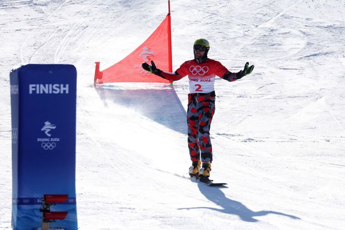 Olympijský šampion v paralelním slalomu mužů Benjamin Karl.