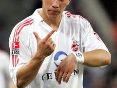 Lukas Podolski, německá fotbalová naděje.