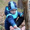 Sázení stromů: Barbora Špotáková, syn